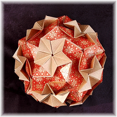 origami Maria gekkin Regenbogen Vahrusheva. kusudama by Gekkin  and